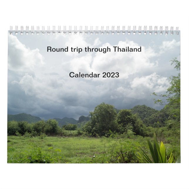 Rundreise durch Thailand - 2023 Kalender (Omslag)