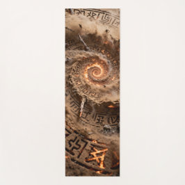 Rundrunda runda mörkar som är vridna och sammanflä