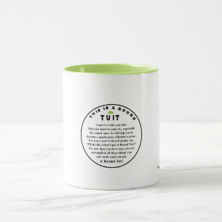 RUNDTUIT Tvåfärgad Mugg