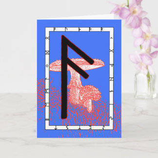 Rune Ansuz - inspiration Kort