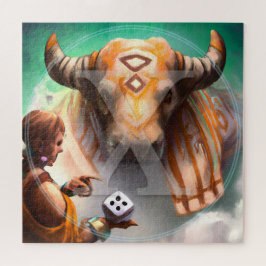 Rune Art Puzzle ᚷ | anglosaxiska Viking Runic rune Pussel