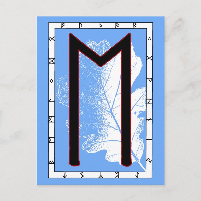 Rune Ehwaz - förmånskort Vykort (Framsida)