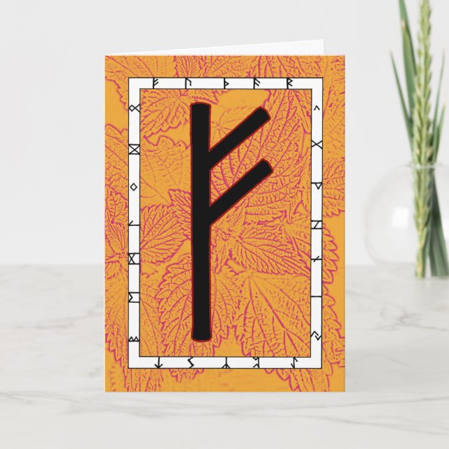 Rune Fehu - Börjar Kort (Framsida)