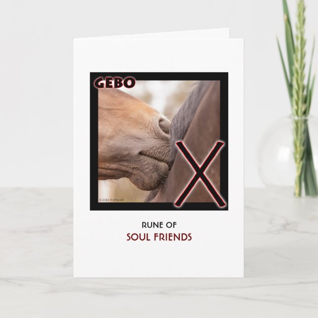 Rune Gebo - Soul Friends, Partnership, Horse Kort (Framsida)