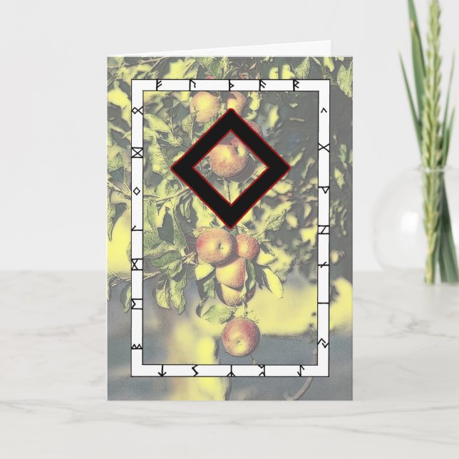 Rune Ingwaz - Hero Kort (Framsida)