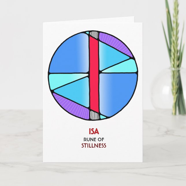 Rune Isa - Stillness - Art nouveau Kort (Framsida)