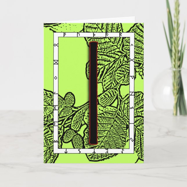 Rune Isa - Stillness Card Kort (Framsida)