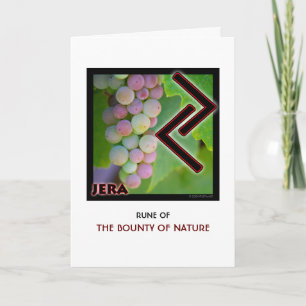 Rune Jera - Bounty of Nature - Grapes Kort