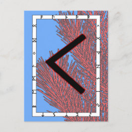 Rune Kenaz - Kunskapskort Vykort