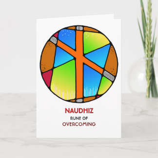 Rune Naudhiz - Overending - Art nouveau Kort