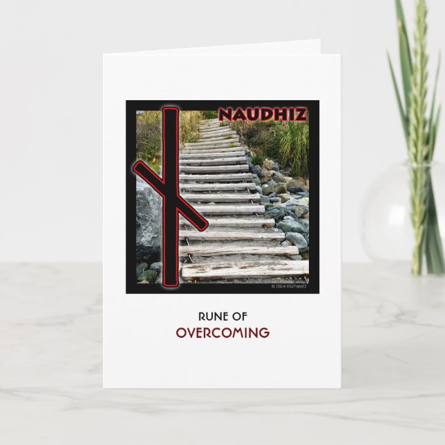 Rune Naudhiz - Overending - Challenge Steeps Kort (Framsida)