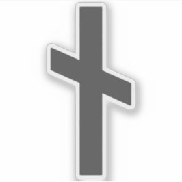 Rune Nauthiz (grått) Klistermärken