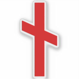 Rune Nauthiz (röd) Klistermärken