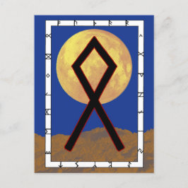 Rune Othala - hemvykort Vykort