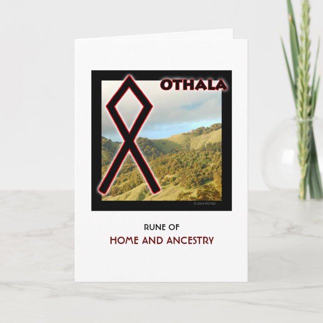 Rune Othala - Home & Ancestry - Midgard Kort (Framsida)