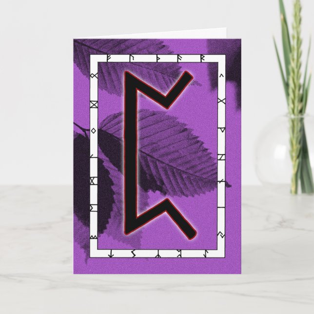 Rune Perthro - Karma Kort (Framsida)