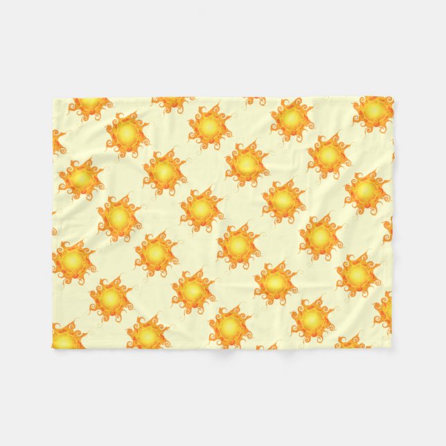 Rune Sol Blanket Fleecefilt (Framsidan (Horisontell))