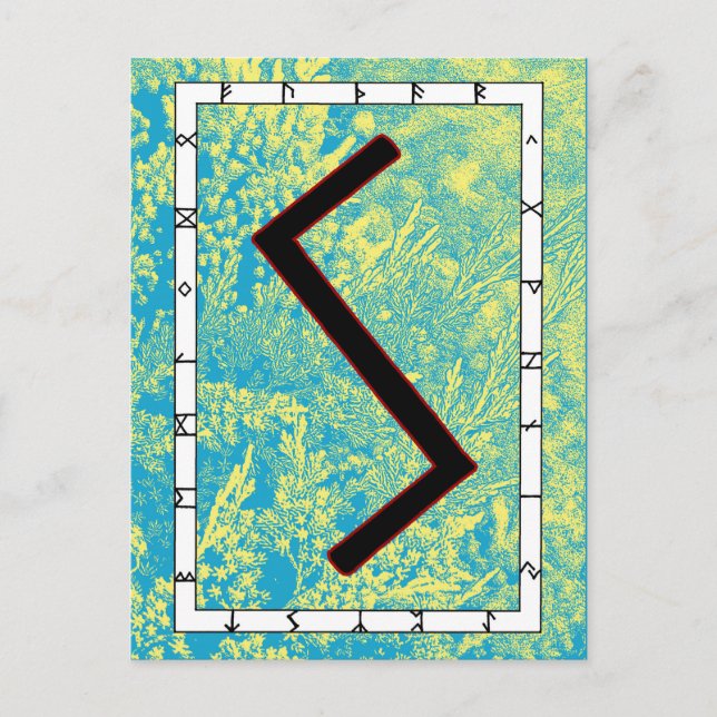 Rune Sowilo! Vykort (Framsida)