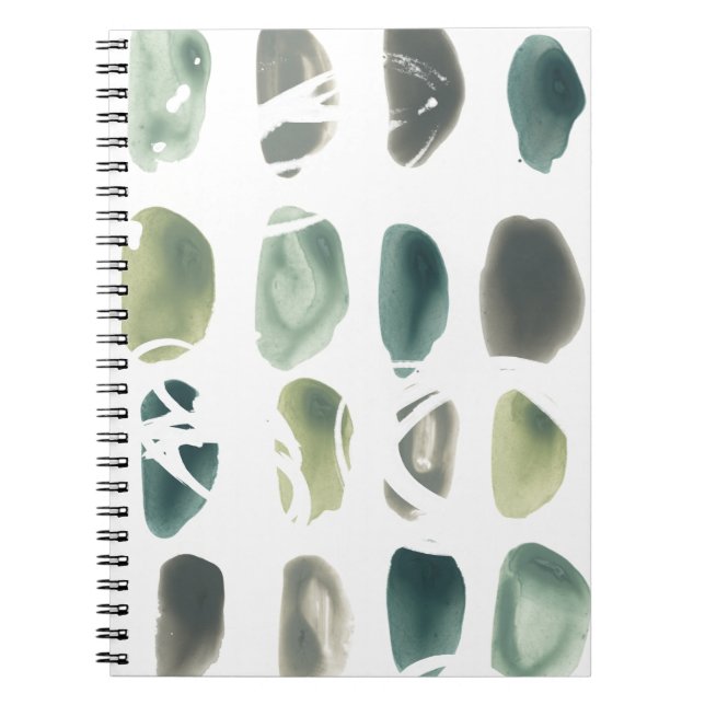 Rune Stone - Grönt Anteckningsbok (Framsidan)