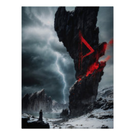 Rune Thurisaz Perfect Poster