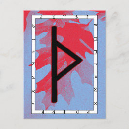 Rune Thurisaz - vykort för försvar