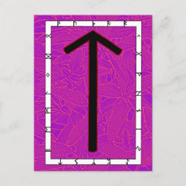 Rune Tiwaz - Victory! Vykort