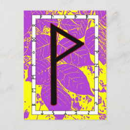 Rune Wunjo - Glädje! Postkort Vykort