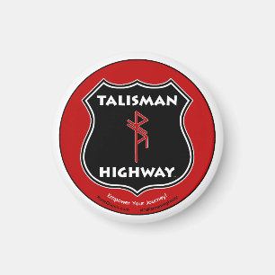 RuneDrottningens Talismanvägen Magnet