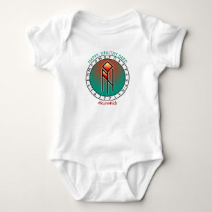 #RuneKids Glad, Hälsosam Bebis T Shirt