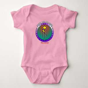 #RuneKids Glad och frisk bebis T Shirt