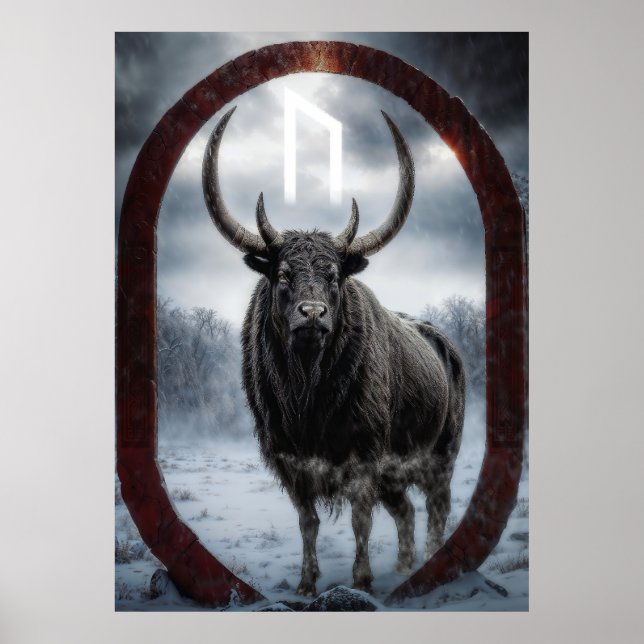Runen Uruz Poster (Framsidan)