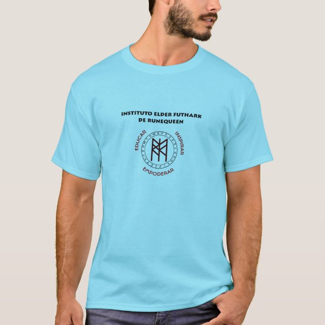 RuneQueen's RQEFI Logotyp - Spanska - T Shirt (Framsida)