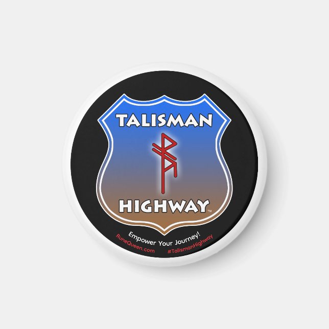 RuneQueen's Talisman Highway Magnet (Framsidan)