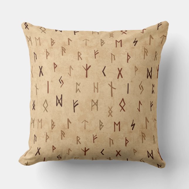 Runes Pillow Kudde (Framsida)