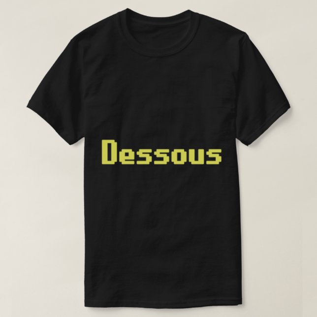 Runescape Old school Dessous T Shirt (Design framsida)