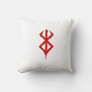 Runic Blood Symbol Dekorativ kudde - Bold & Myster