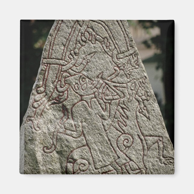 Runic-sten Magnet (Framsidan)