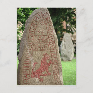 Runic-sten Vykort