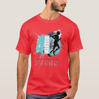 Runner 40th Birthday T Shirt