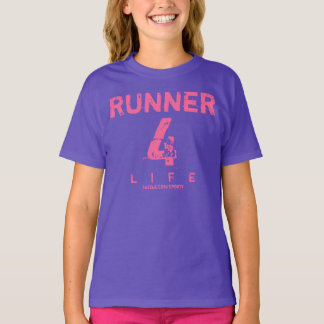 Runner 4 Life - Rosa Tee Shirt