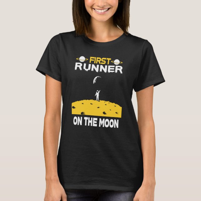 Runner On The Moon T Shirt (Framsida)