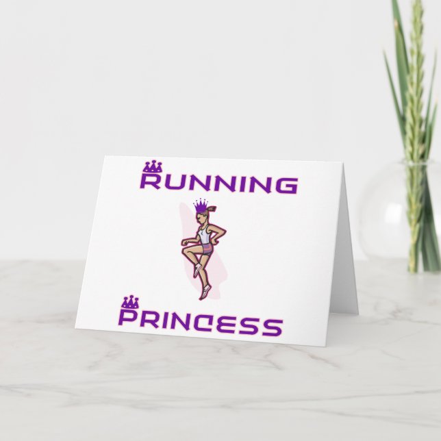 RunnerChick Princess Helgkort (Framsida)