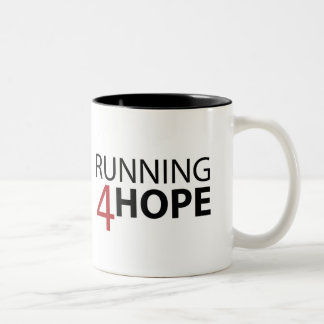 Running4Hope Mug Två-Tonad Mugg