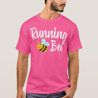 Running Bee Runner Funny Bumblebee T Shirt