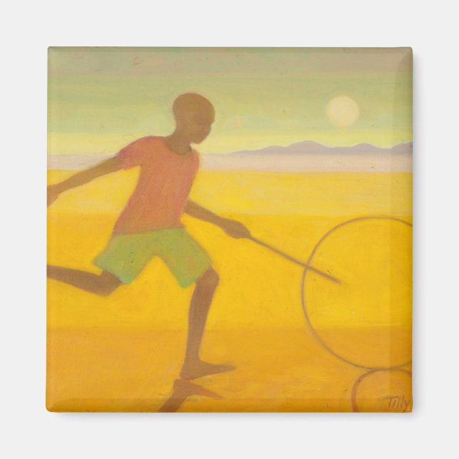 Running Boy 2010 Magnet (Framsidan)