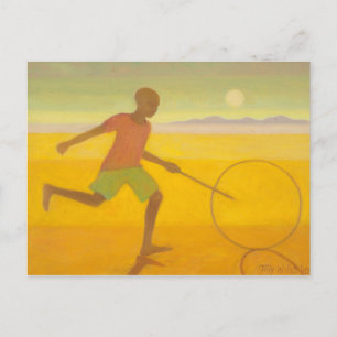 Running Boy 2010 Vykort