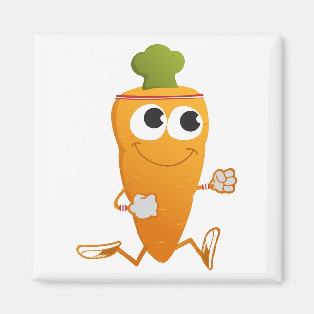 Running Carrot Magnet (Framsidan)