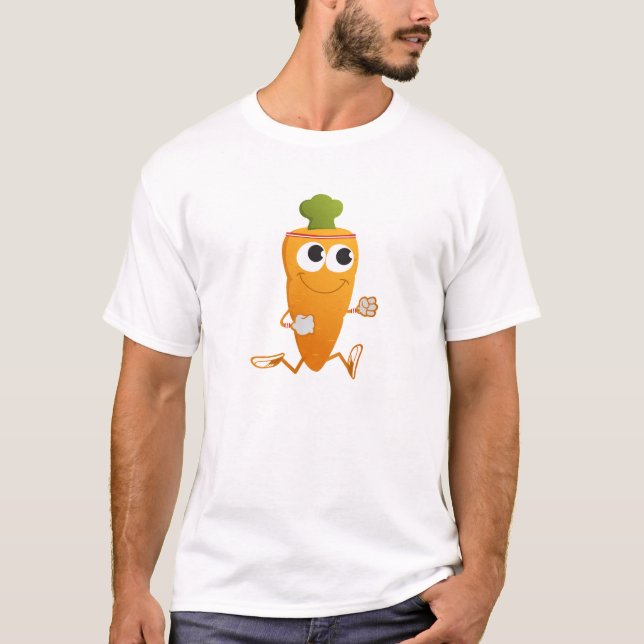 Running Carrot T-shirt (Framsida)
