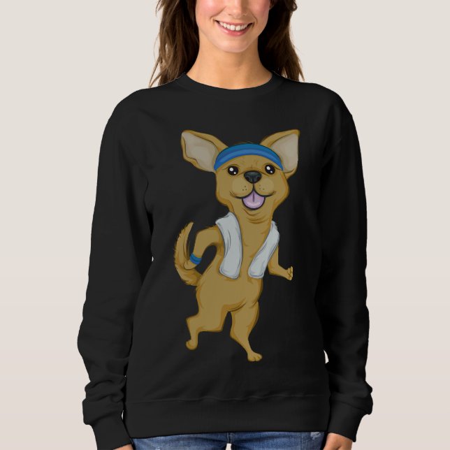 Running Chihuahua T Shirt (Framsida)