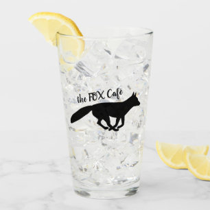 Running Fox Silhouette Coolans Personlig Glaskopp